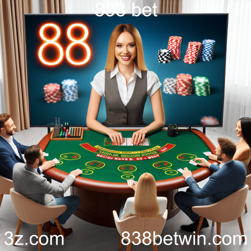 Cassino ao Vivo: A Experiência Imersiva do 838 Bet